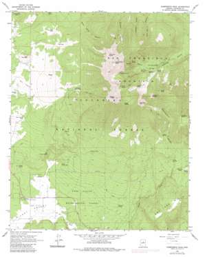 Humphreys Peak USGS topographic map 35111c6