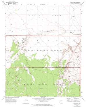 Wupatki SW USGS topographic map 35111e4