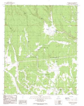 Peterson Flat USGS topographic map 35111g7