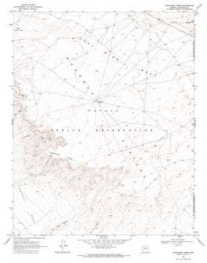 Appaloosa Ridge USGS topographic map 35111h1