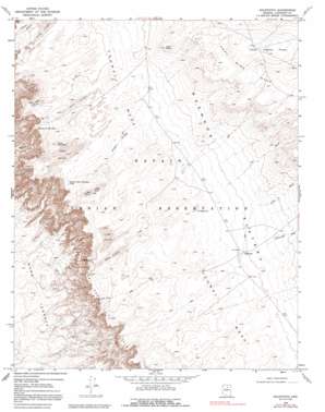 Goldtooth topo map