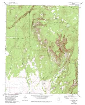 Matterhorn USGS topographic map 35112a3