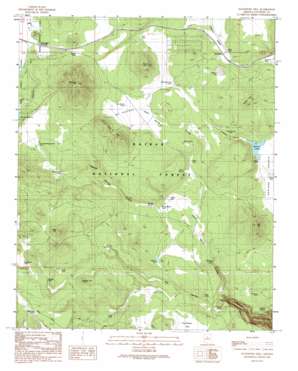 Davenport Hill USGS topographic map 35112b1