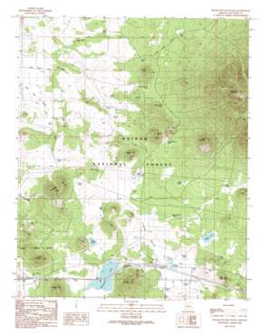 Sitgreaves Mountain USGS topographic map 35112c1