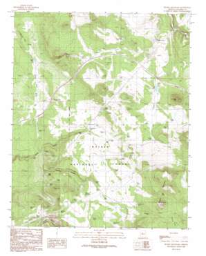Hearst Mountain USGS topographic map 35112c3