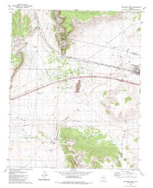 Seligman West USGS topographic map 35112c8