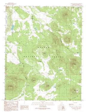 Squaw Mountain USGS topographic map 35112d1