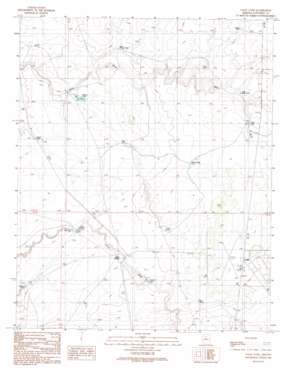 Valle Tank USGS topographic map 35112f2