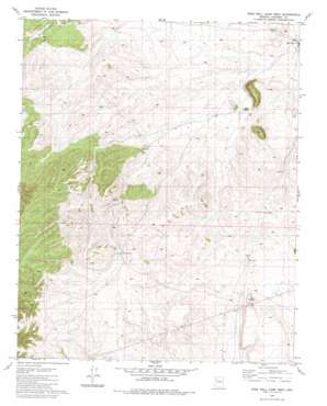 Rose Well Camp West topo map