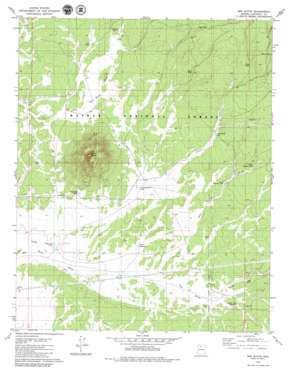 Red Butte topo map