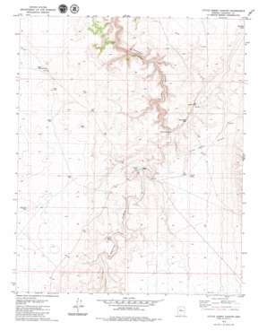 Little Harpo Canyon USGS topographic map 35112g4