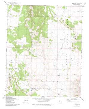 Anvil Rock USGS topographic map 35113a1