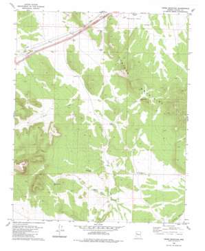 Cross Mountain USGS topographic map 35113b2