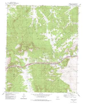 Yampai SE USGS topographic map 35113c1