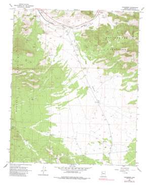 Hackberry USGS topographic map 35113c6