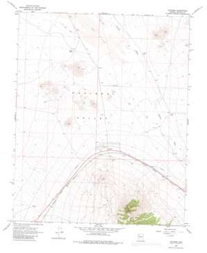 Antares topo map