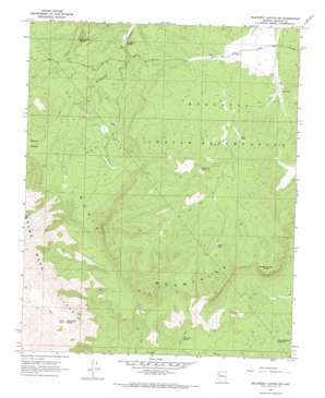 Milkweed Canyon SW USGS topographic map 35113e6