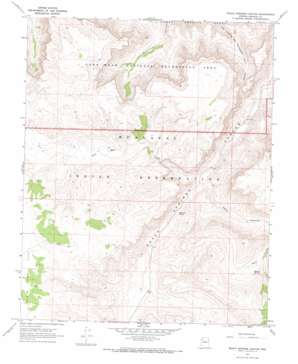 Peach Springs Canyon USGS topographic map 35113f4