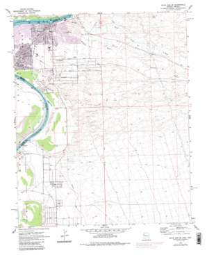 Davis Dam SE USGS topographic map 35114a5