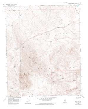 Spirit Mountain topo map