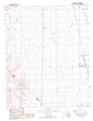 Tenmile Well topo map