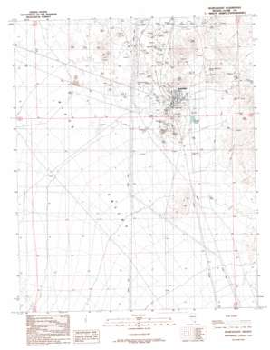 Searchlight USGS topographic map 35114d8