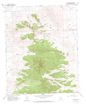 Mount Tipton USGS topographic map 35114e2