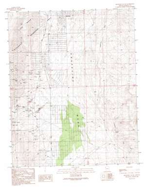 Meadview South topo map
