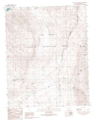 Garnet Mountain NW USGS topographic map 35114h2