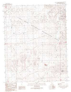 Senator Mountain NE USGS topographic map 35114h3