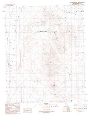 Senator Mountain Nw USGS topographic map 35114h4