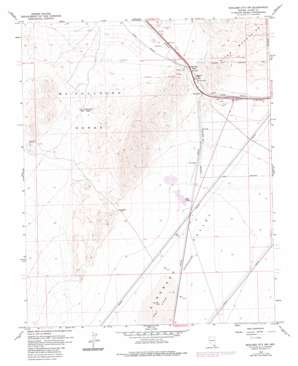 Boulder City NW USGS topographic map 35114h8