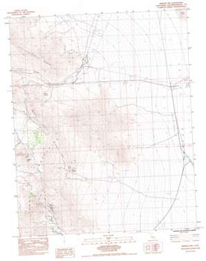Mineral Hill USGS topographic map 35115d4