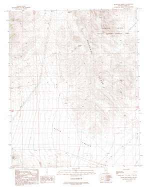 Mesquite Lake USGS topographic map 35115e1