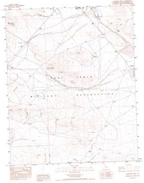 Langford Well topo map