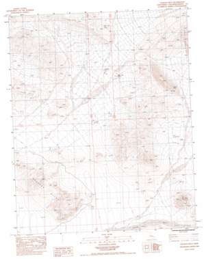 Valjean Hills USGS topographic map 35116f1
