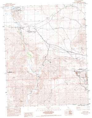 Tecopa topo map
