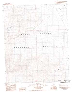 Anvil Spring Canyon East USGS topographic map 35116h7