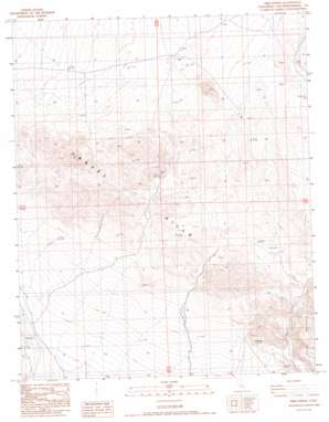 Bird Spring USGS topographic map 35117b3