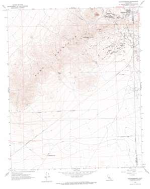Johannesburg USGS topographic map 35117c6