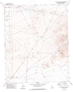 Spangler Hills West USGS topographic map 35117e5