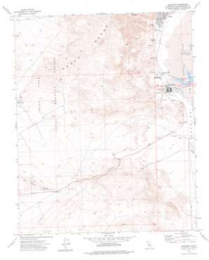 Westend topo map