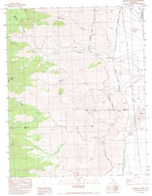 Ninemile Canyon USGS topographic map 35117g8
