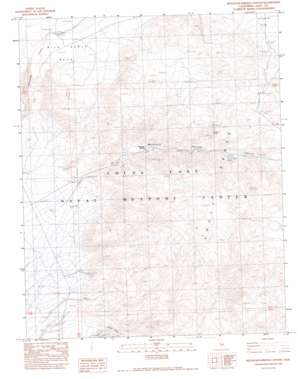 Mountain Springs Canyon USGS topographic map 35117h5
