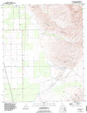 Tejon Hills USGS topographic map 35118a7