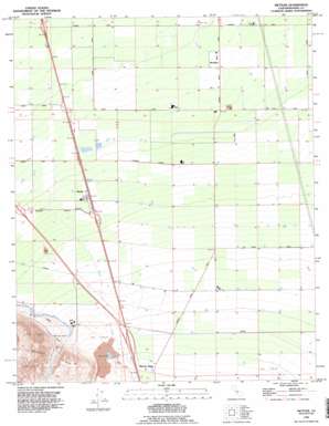 Mettler USGS topographic map 35118a8
