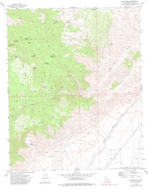 Cache Peak USGS topographic map 35118b2