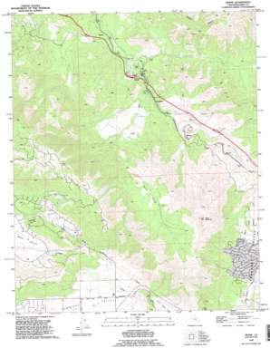 Keene USGS topographic map 35118b5