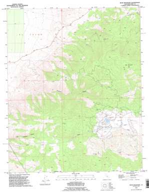 Bear Mountain USGS topographic map 35118b6