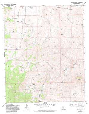 Cross Mountain USGS topographic map 35118c2